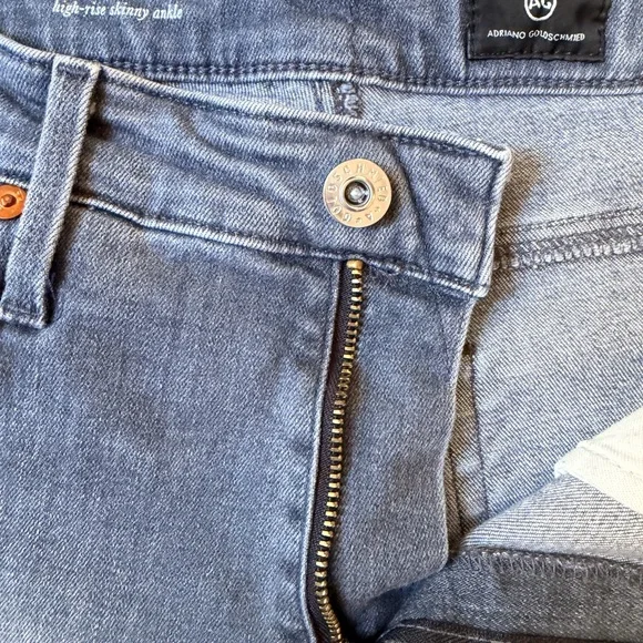 AG Adriano Goldschmied Women’s Jeans Size 28 High Rise Skinny Ankle - Picture 4 of 5